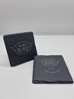 Rare Bird Branded Slate Coasters (set of 4)